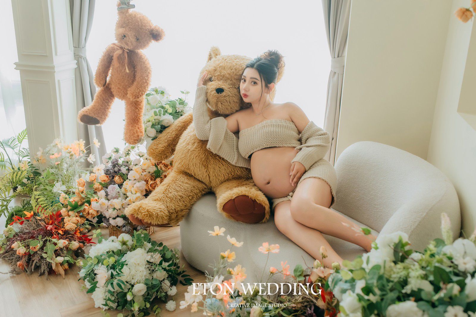 童心幻想風孕婦寫真,孕婦照,繽紛孕婦攝影,孕婦禮服